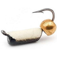 Мормышка вольфрамовая 359 Столбик 2 с фосфором латунный шар 0.6g