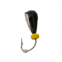 Мормышка вольфрамовая Flagman Капля с длинной коронкой 0.55g 3.0mm Серебро