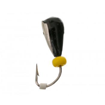 Мормышка вольфрамовая Flagman Капля с длинной коронкой 0.55g 3.0mm Серебро