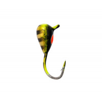 Блешня вольфрамова Flagman Крапля з вушком фарбована 3.00mm 56