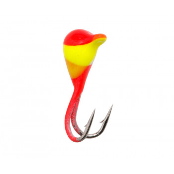 Мормышка вольфрамовая Flagman Коза Капля с ушком крашеная 3.0mm 157