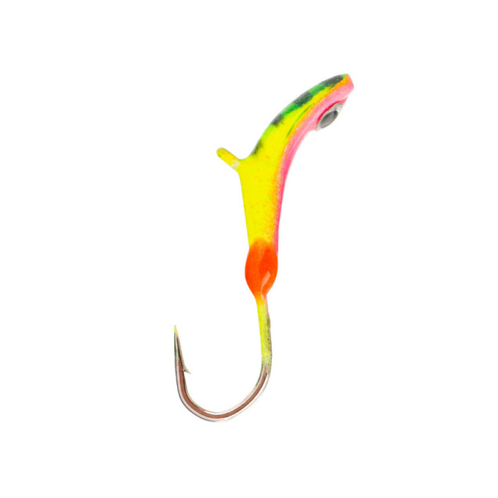 Блешня вольфрамова Flagman Комар фарбований UV з підмазкою 3.00mm 446
