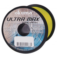 Леска Okuma Ultramax 4oz 1174m 12lbs 5.4kg 0.32mm Flour Yellow