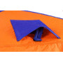 Палатка зимняя надувная Fishing Roi 250*250*205 оранжево-синяя