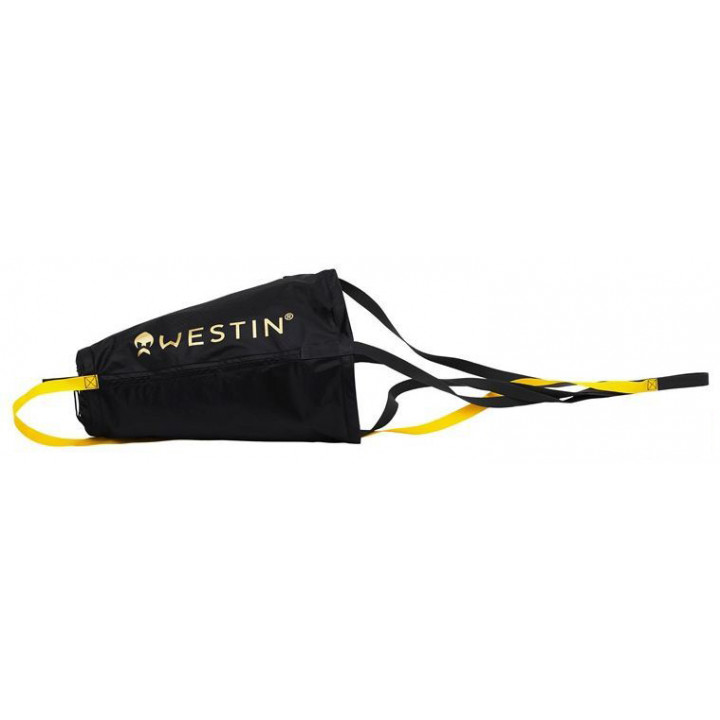 Парашют для сплава Westin W3 Drift Sock Trolling Small Black High Viz. Yellow