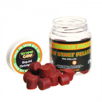 Пеллетс Технокарп Activ Start Pellets 170g 18mm SQUID OCTOPUS