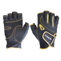 Рукавичка спінінгіста Fishing ROI WK-04 black-gold (б/пальц.) XL