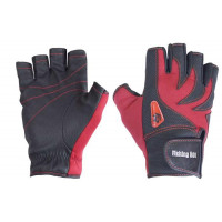 Рукавичка спінінгіста Fishing ROI WK-05 red (б/пальц.) XL