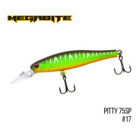 Воблер Megabite Pitty 75 SP 75мм 7.8g до 1.8м 17