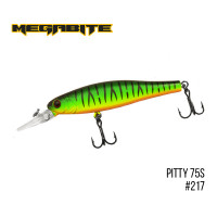 Воблер Megabite Pitty 75 SP 75mm 7.8g до 1.8m 217