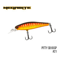 Воблер Megabite Pitty SB 65 SP 65mm 6.1g до 1.5m 21