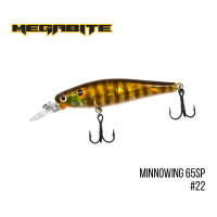 Воблер Megabite Pitty SB 65 SP 65мм 6.1g до 1.5м 22
