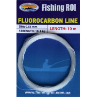 Поводковый материал Fishing ROI Fluorocarbon line 0.55mm 10m