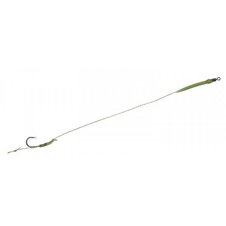 Поводок Fishing ROI карповый с конусом и вертлюгом hook 8340B 2шт. 2