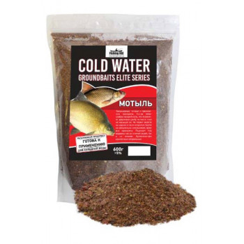 Прикормка Fishing ROI Elite Series Cold Water Увлажненная Мотыль