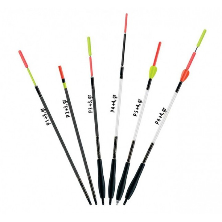 Поплавець Cralusso be svorio 5+4g P4