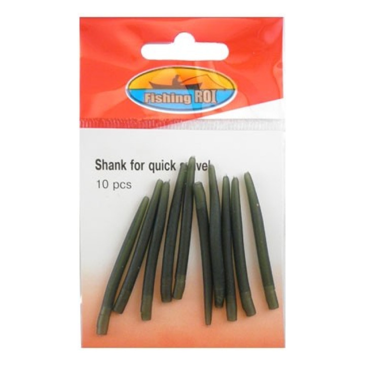 Резинка на вертлюг Fishing ROI Shank for quick swivel (green) 10шт.