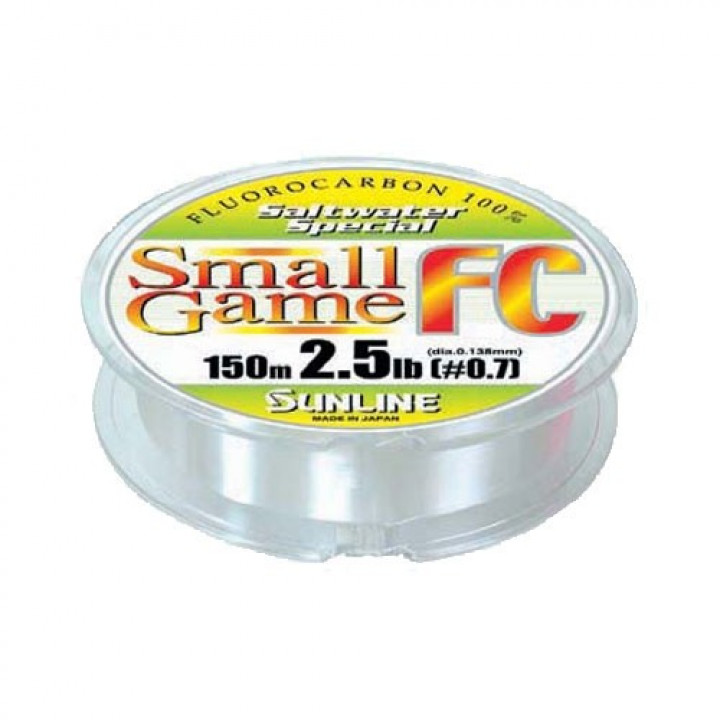 Леска флюорокарбон Sunline SWS Small Game FC 0.117mm 150m 1.5lb
