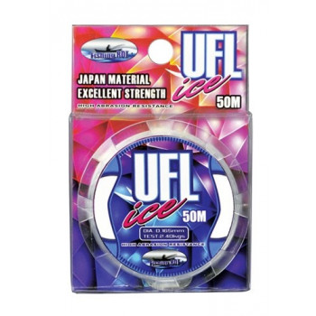 Леска зимняя Fishing ROI UFL ICE Transparent Color 0.07mm 50m