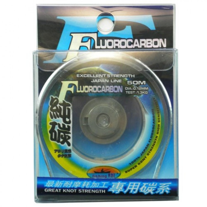 Лісочка Fishing ROI Fluorocarbon (compact) 0.18mm 50m 0.18mm 50m