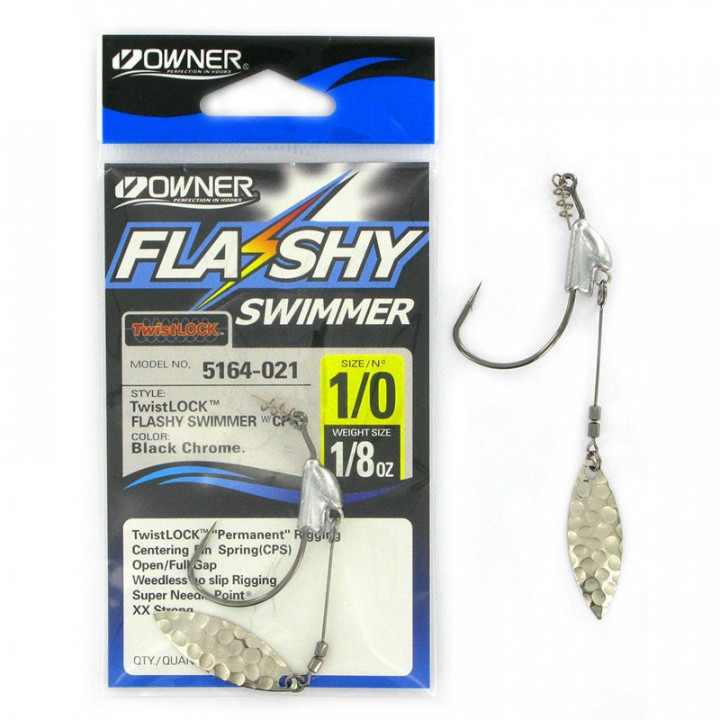 Крючки OWNER Flashy Swimmer 1/0