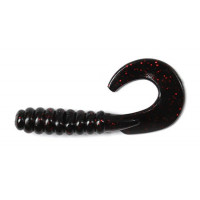 Твистер YUM 3.0 Walleye Grub 7.5 15 Blk Neo