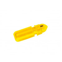 PRESTON Конектор для амор. HOLLO CONNECTOR Yellow