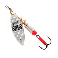 Блесна MEPPS AGLIA LONGUE RAINBO 1 4.5g Silver
