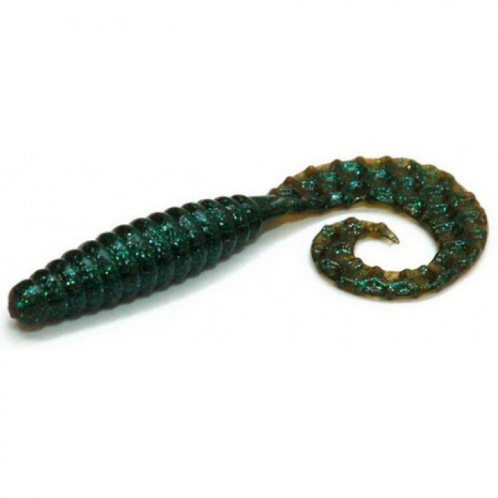 Твистер Bait Breath Curly Grub 2.5" 63mm 10шт. Ur28