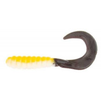 Твістер YUM 3.0 Walleye Grub 7.5 15 Bumble Bee