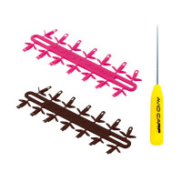 Стопор для насадки AVID CARP SUPER HAIR STOPS 28шт. Pink/Brown