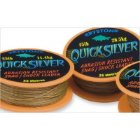 Повідковий матеріал Kryston Quicksilver 25m 45lb Коричневий