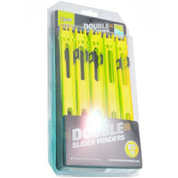 PRESTON Мотовила DOUBLE SLIDER WINDERS 13cm 10шт. Yellow