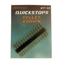 DRENNAN Стопора для бойлів Quickstop 28шт. Pellet Brown