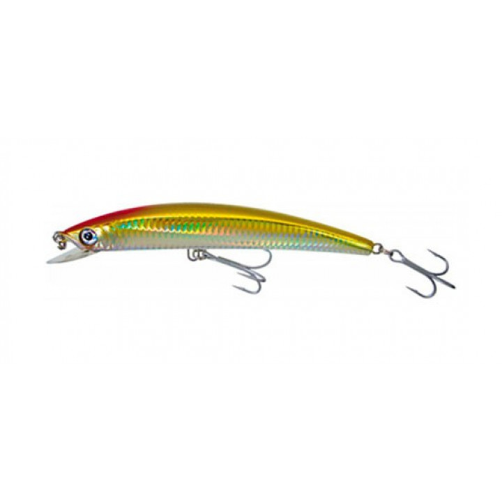 YO-ZURI Воблер F6 Cristal Minnow (F) 90mm 7.5g 7.5 0.8 9.0 Плавающий (F) GHCR