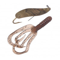 Блешня MEPPS TIMBER DOODLE в блістері Gold 12g