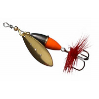 Блесна MYRAN Wipp Svart/Orange 10g Золото