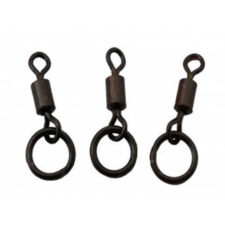 Вертлюг з кільцем KORDA ring swivels 8шт. 8