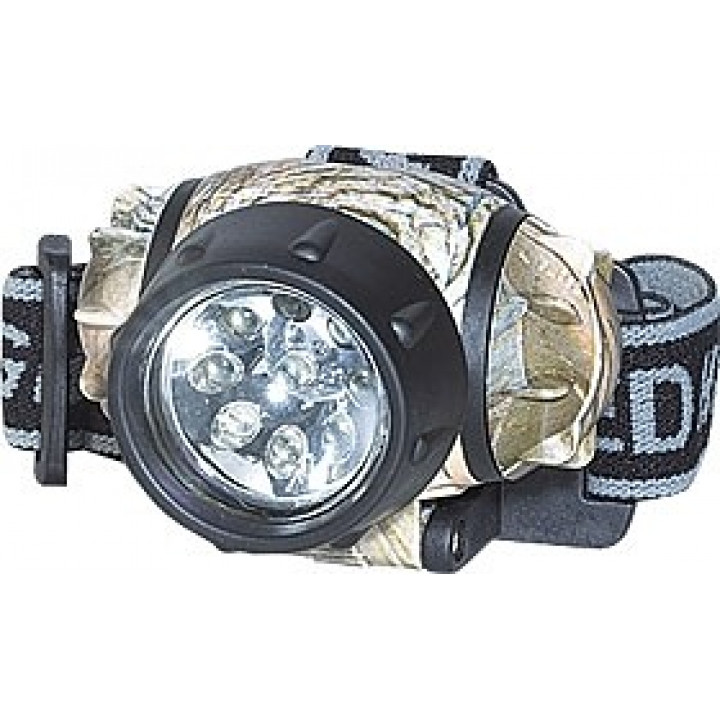 Фонарь налобный Jaxon Round LED CAMOU