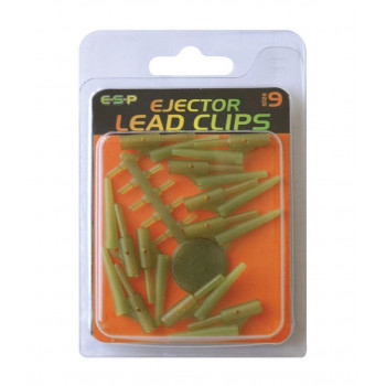 ESP Безопасная клипса Ejector Lead Clip 10шт. №9 Green