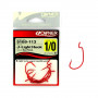 Крючки Owner J-Light Worm Hook 5109 1/0 10шт. Black Chrome