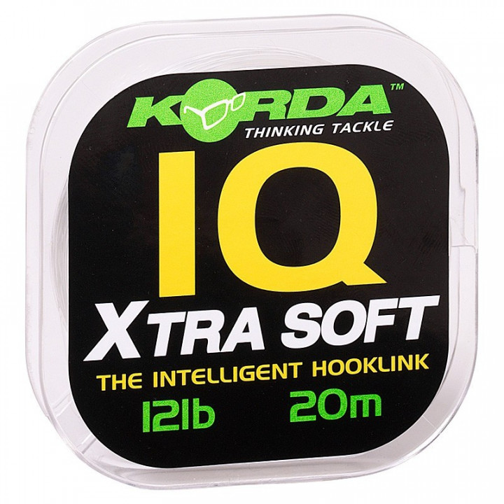 Лісочка-флюорокарбон Korda IQ-The Intelligent Hooklink 20m 10lb 4.5kg Прозорий