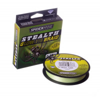 Шнур Spiderwire stealth glow-vis braid 137m 0.10mm 6.2g Green