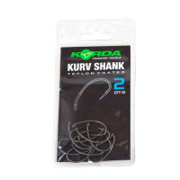 Гачки Korda - Kurv Shank Hook з тефлоновим покриттям №4