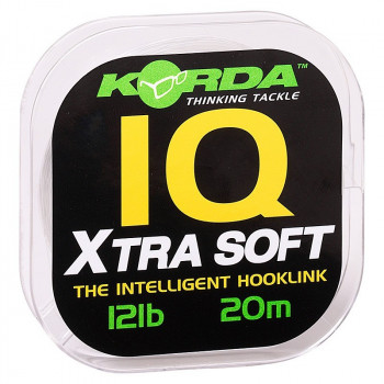 Лісочка-флюорокарбон Korda IQ-The Intelligent Hooklink 20m 20lb 9kg Прозорий
