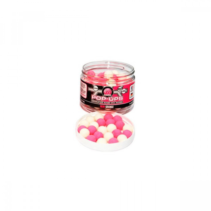 MAINLINE Плавающие Бойлы Base Mix Pop-ups Pink & White New Grange 14mm