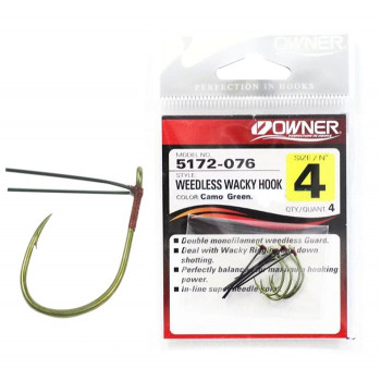 Крючки OWNER WEEDLESS WACKY HOOK (B-79) 4