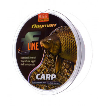 Лісочка FLAGMAN F-LINE CARP 0.30 мм 135 10 кг