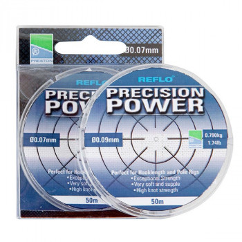 PRESTON Леска REFLO PRECISION POWER 0,12 мм 50 1,3 кг