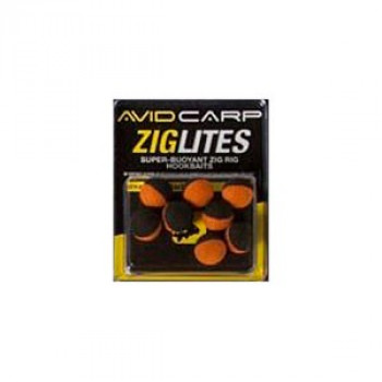 AVID CARP Бойлы искусственные Zig Lities 10мм Black / Orange